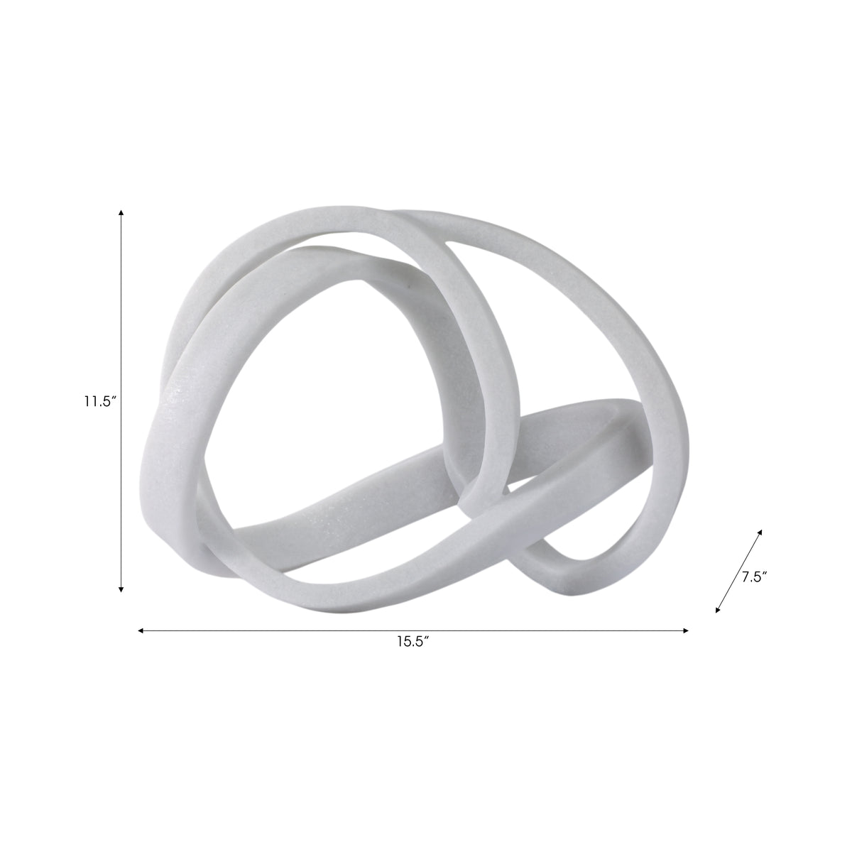 Griffindale White Decor — 12″ — additional view