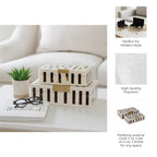 Chloeton Set of 2 Brown Boxes — 5″ — additional view