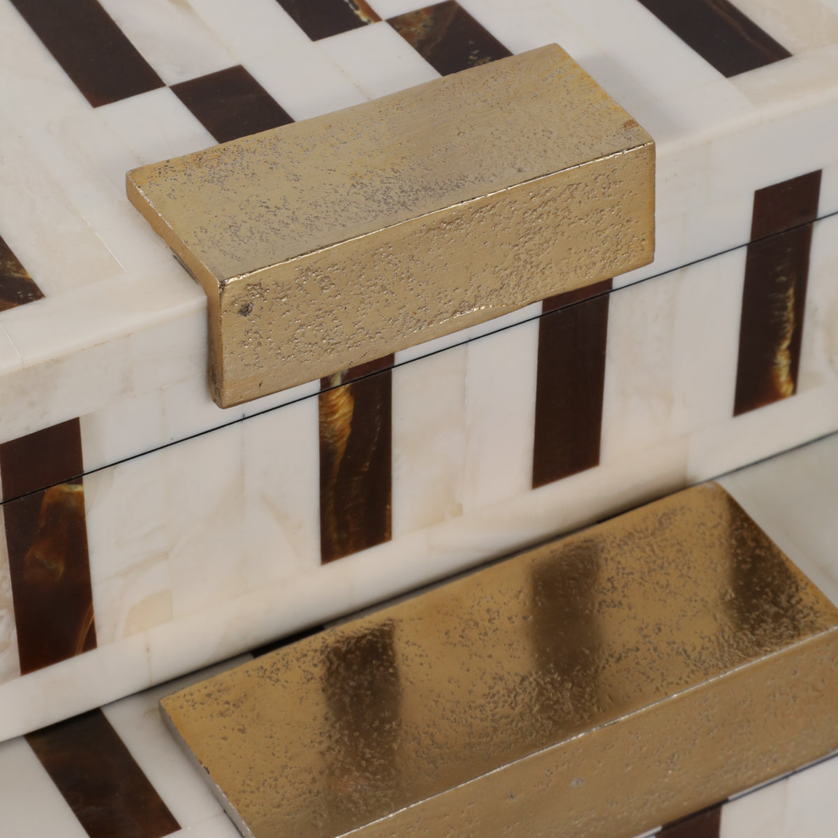 Chloeton Set of 2 Brown Boxes — 5″ — additional view