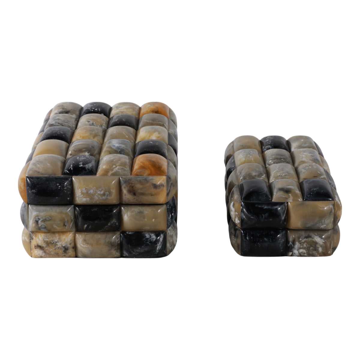 Wylerway Set of 2 Black Boxes — 6″ — additional view