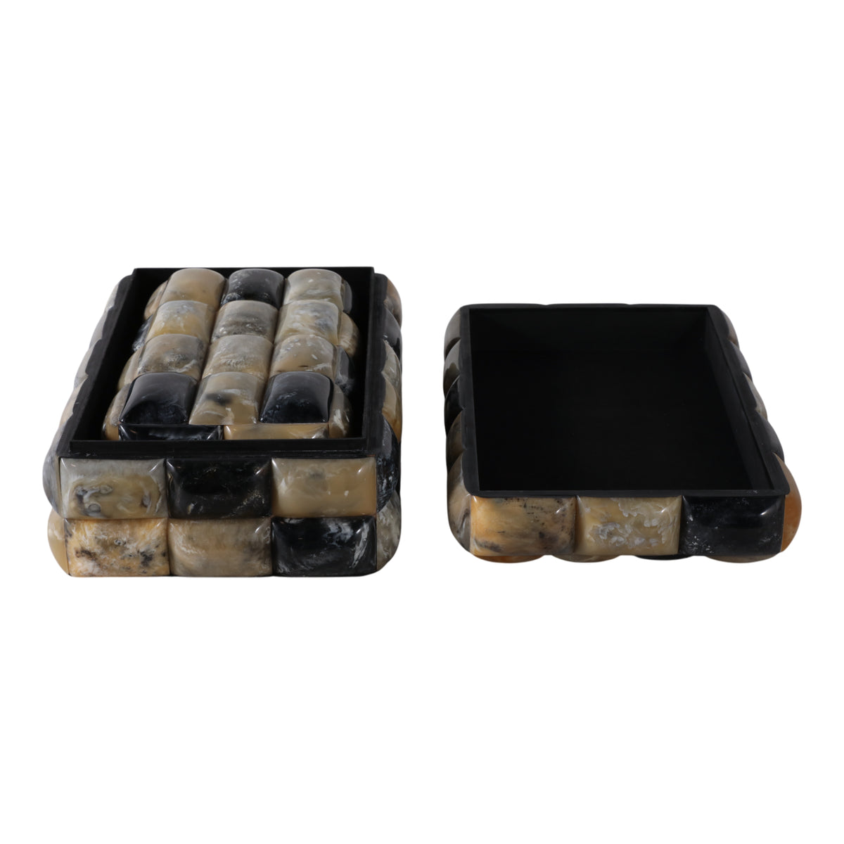 Wylerway Set of 2 Black Boxes — 6″ — additional view