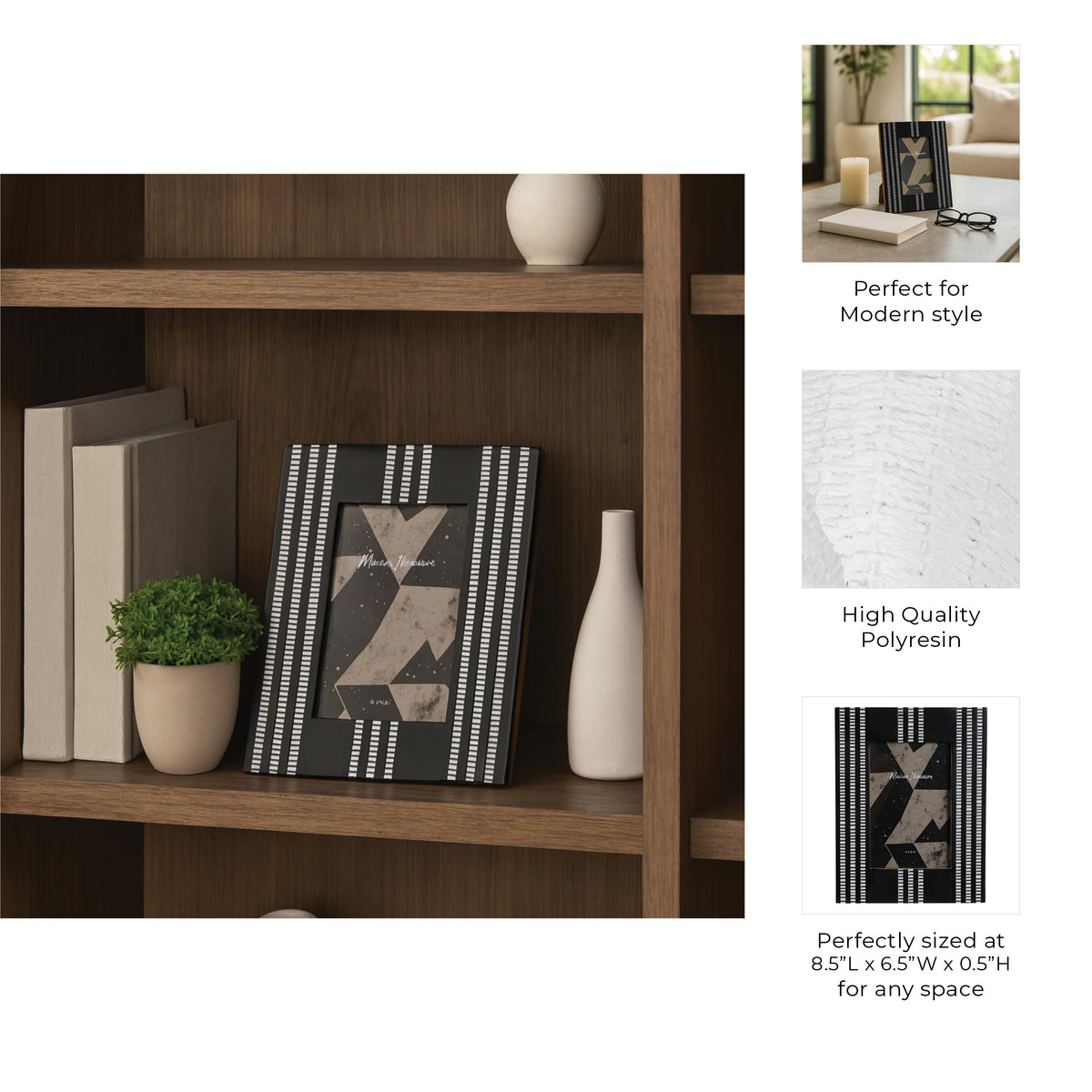 Henleymore Black Frame — 1″ — additional view