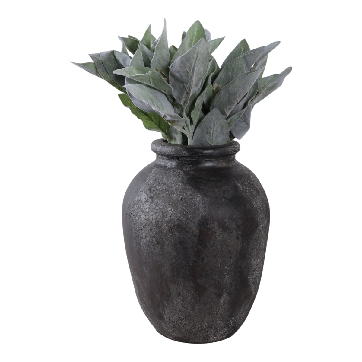 Duncanrun Black Vase — 12″ — additional view