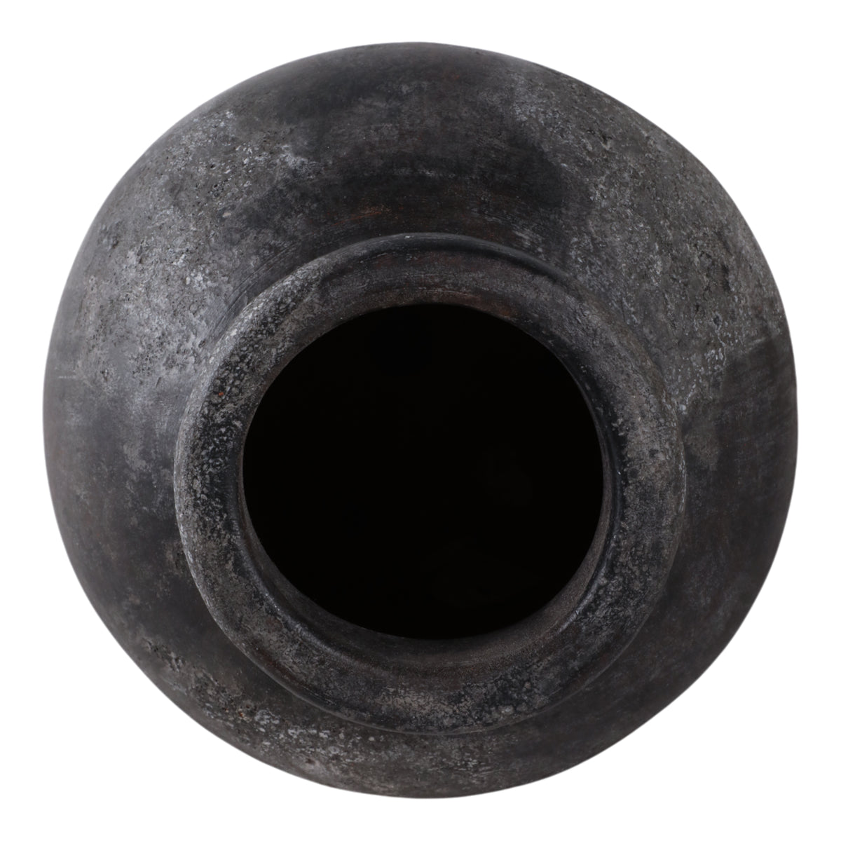 Duncanrun Black Vase — 12″ — additional view