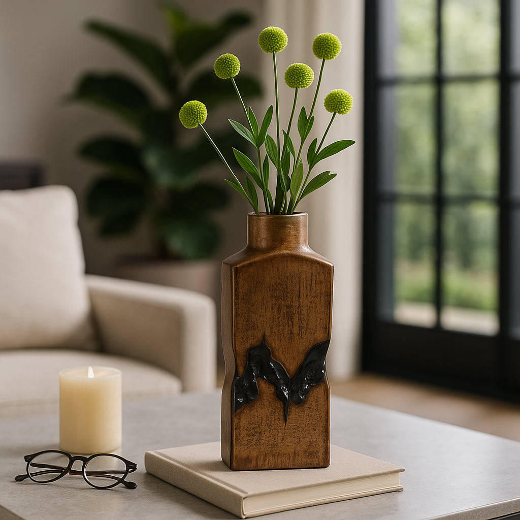 Haldenmill Gold Vase — 16″ — additional view