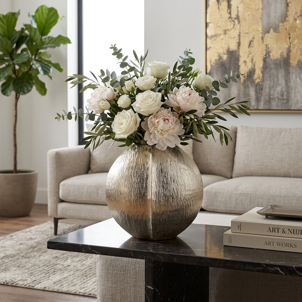 Arlowmoor Gold Vase — 11″ — additional view