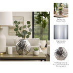 Coltonbeach Silver Vase — 11″ — additional view