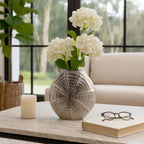 Coltonbeach Silver Vase — 11″ — additional view