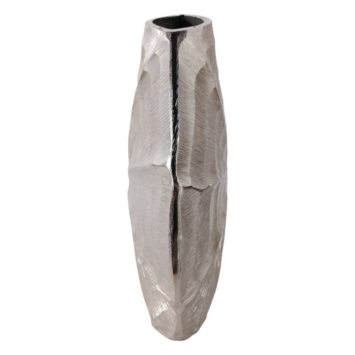 Coltonbeach Silver Vase — 11″ — additional view