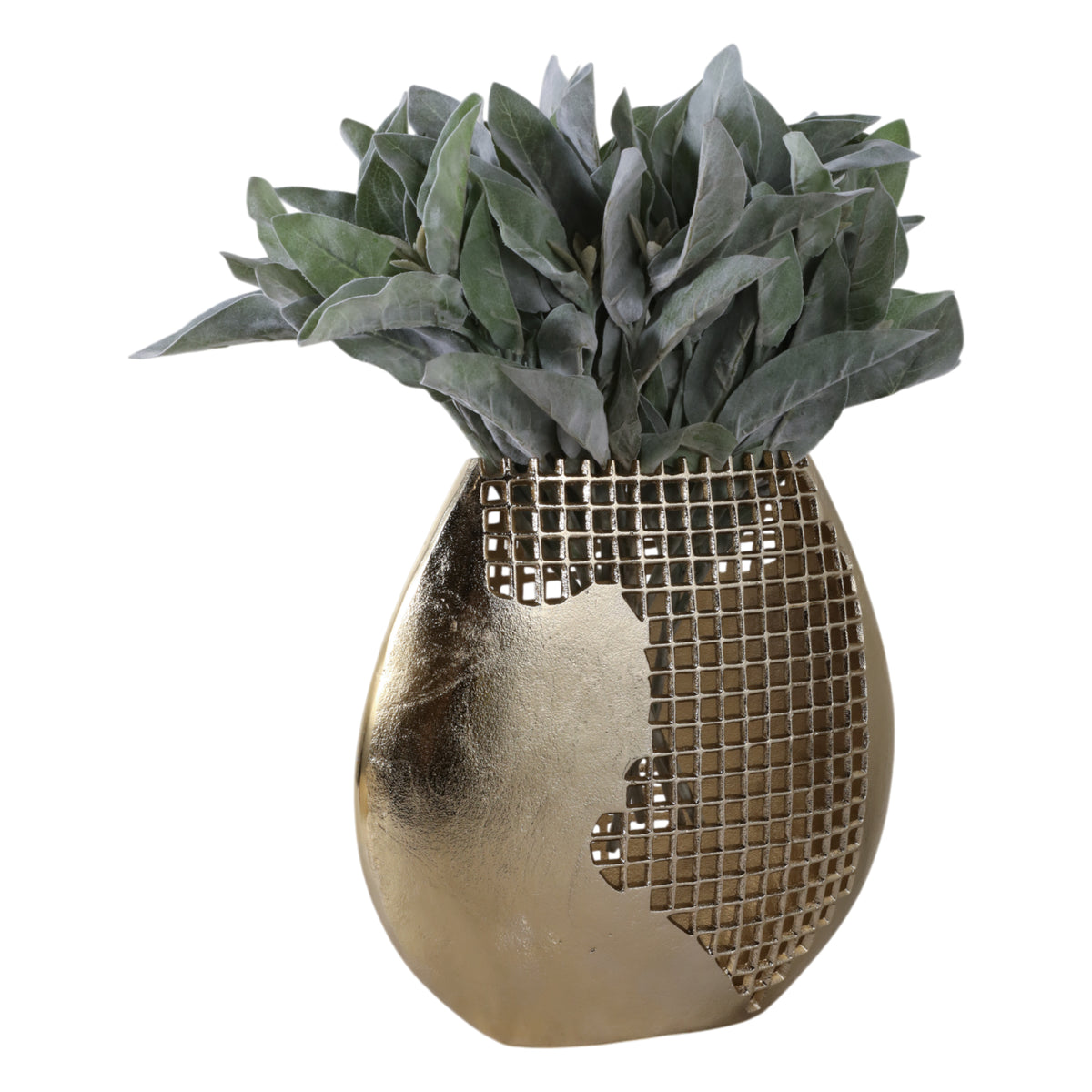 Brunoford Gold Vase — 14″ — additional view