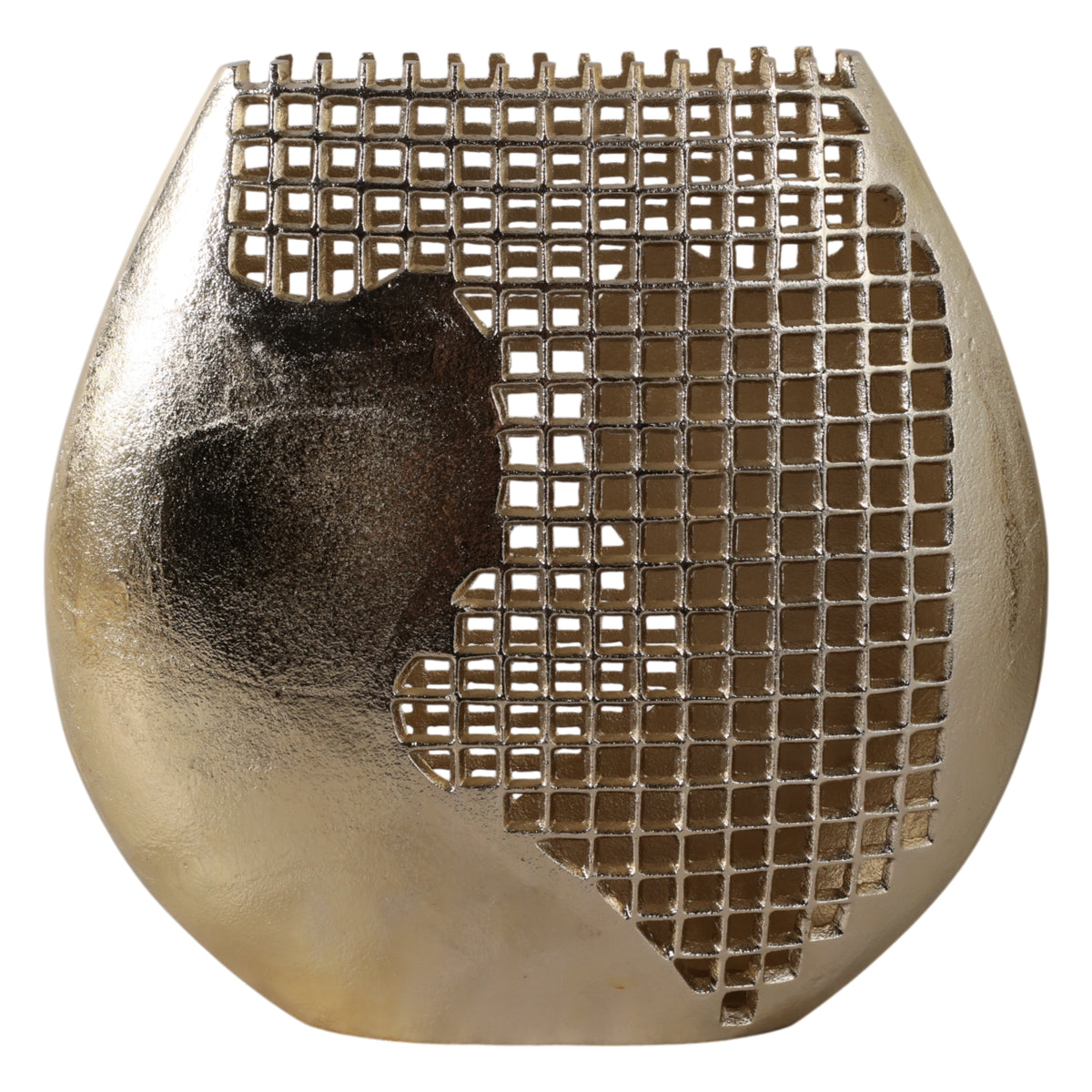 Brunoford Gold Vase — 14″ — additional view