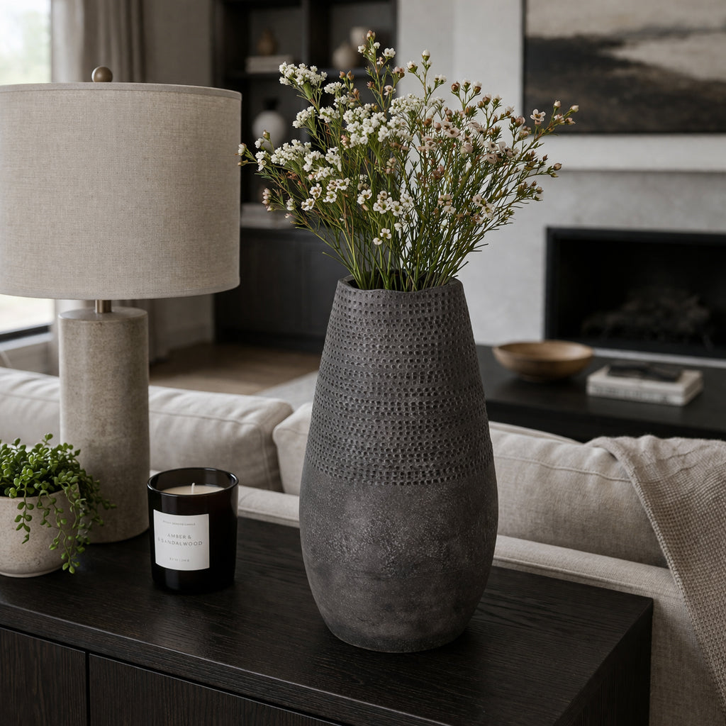Norahaven Brown Vase — 19″ — additional view