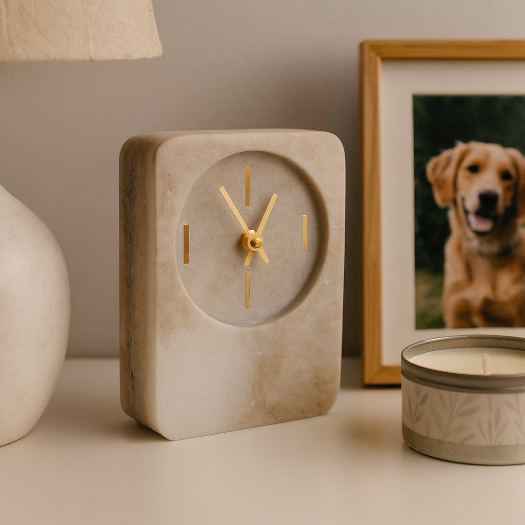 Glennrose Tan Clock — 7″ — additional view