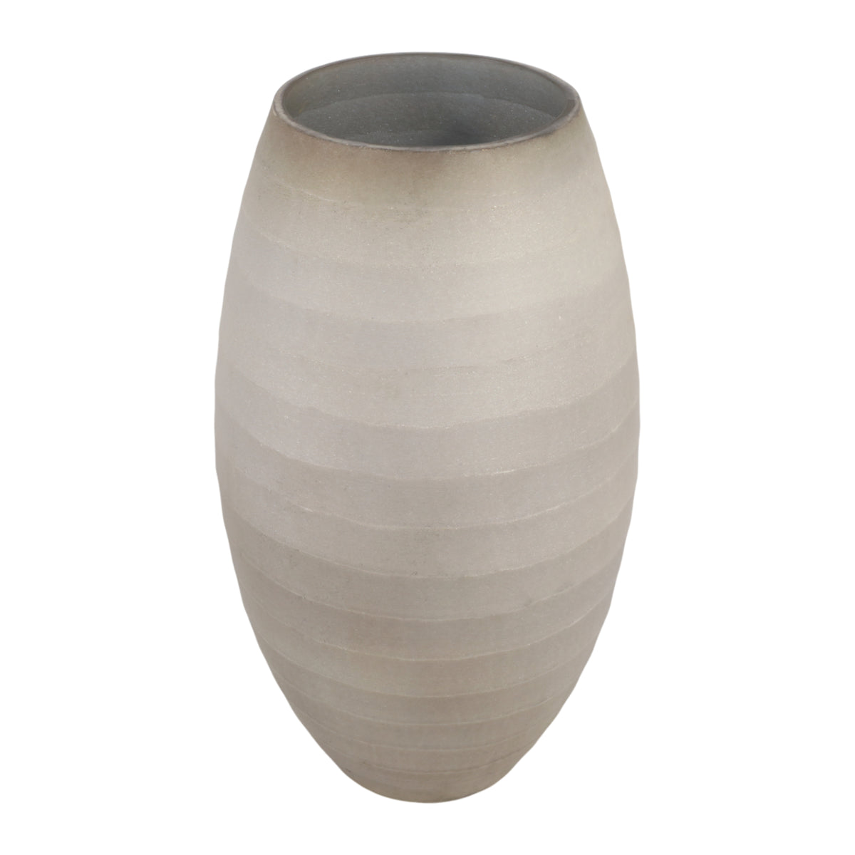 Finleyton Gray Glass Vase — 10″ — additional view