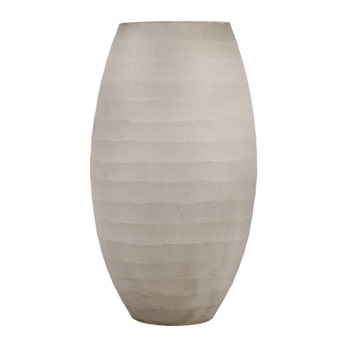 Finleyton Gray Glass Vase — 10″ — additional view