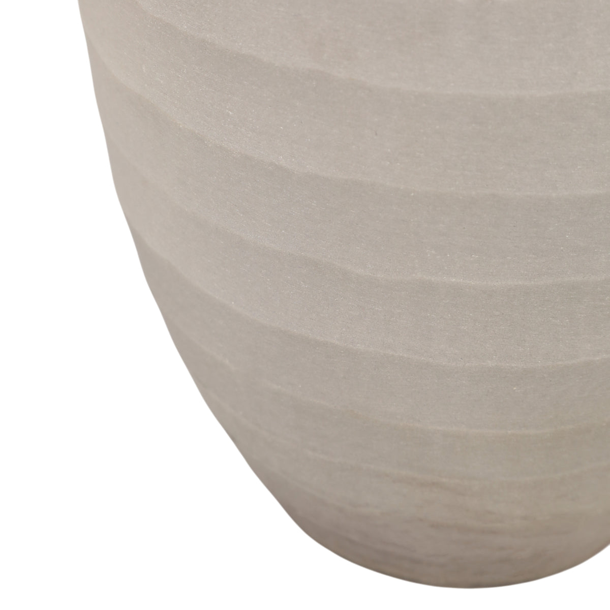 Finleyton Gray Glass Vase — 10″ — additional view