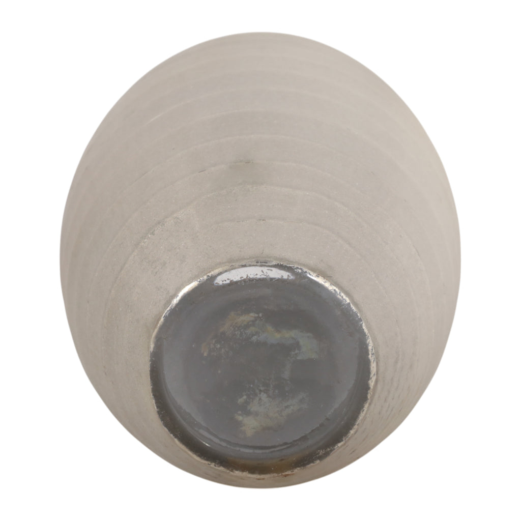 Finleyton Gray Glass Vase — 10″ — additional view