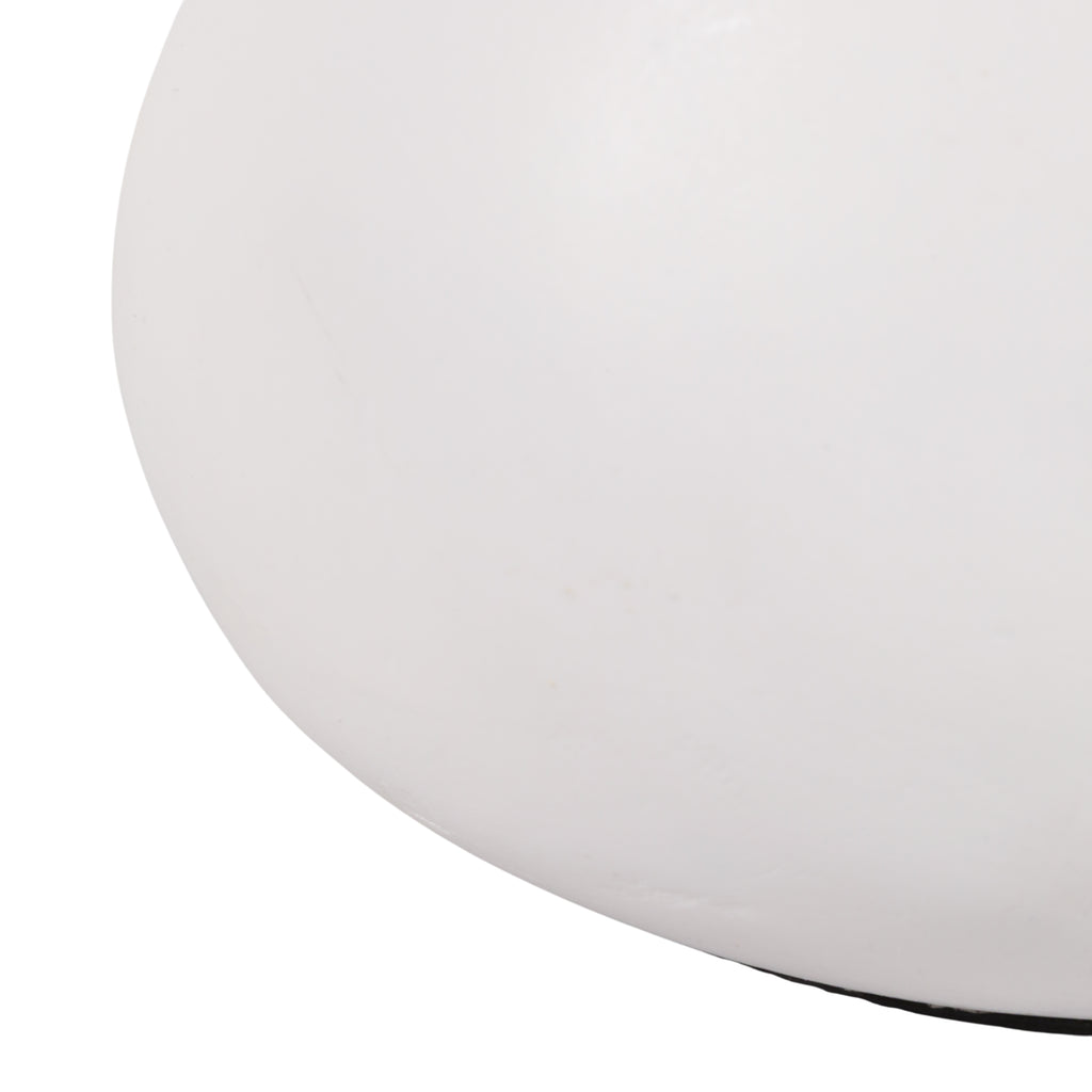 Duttonside White Vase — 9″ — additional view