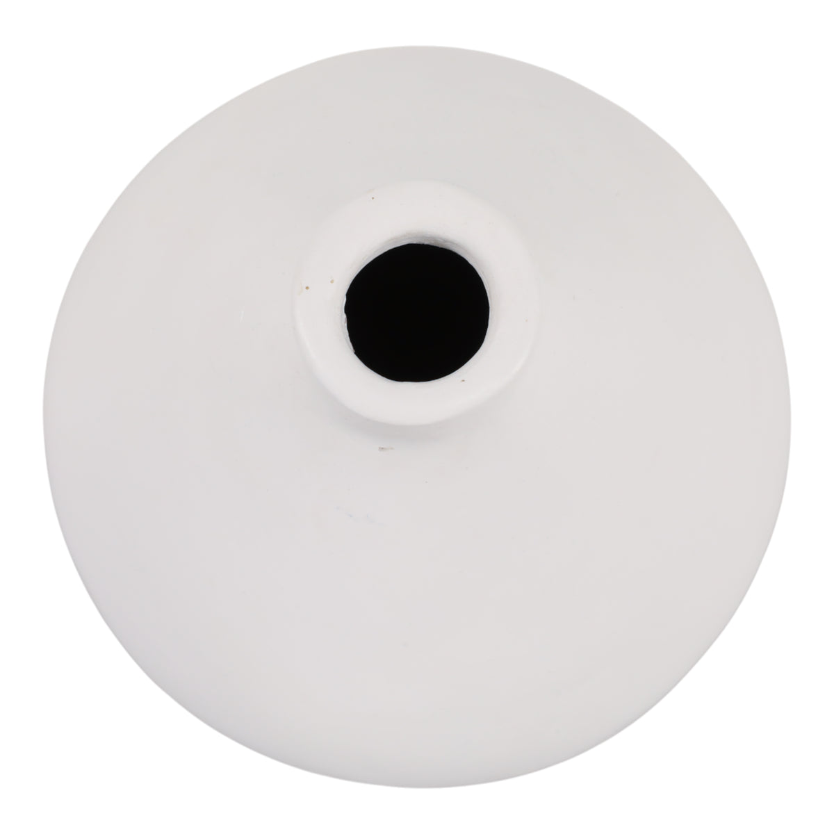 Duttonside White Vase — 9″ — additional view