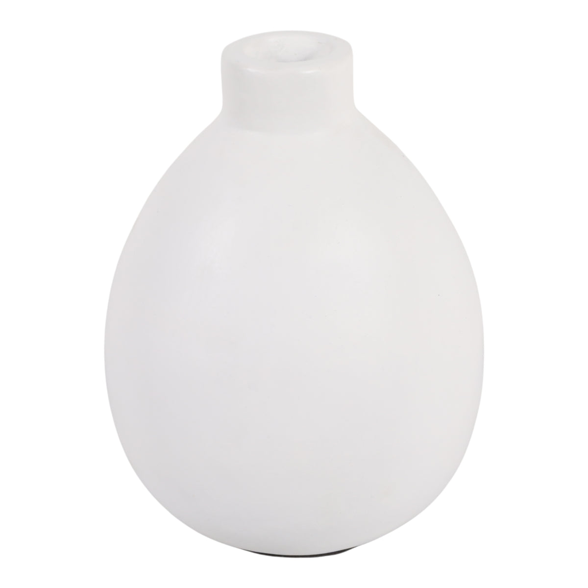 Duttonside White Vase — 10″ — additional view