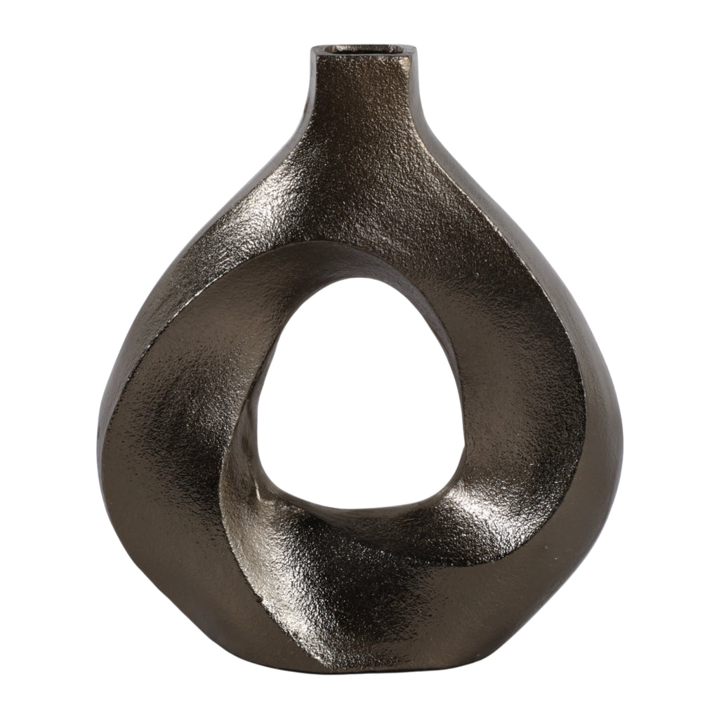 Grangerrose Bronze Vase — 9″ — additional view