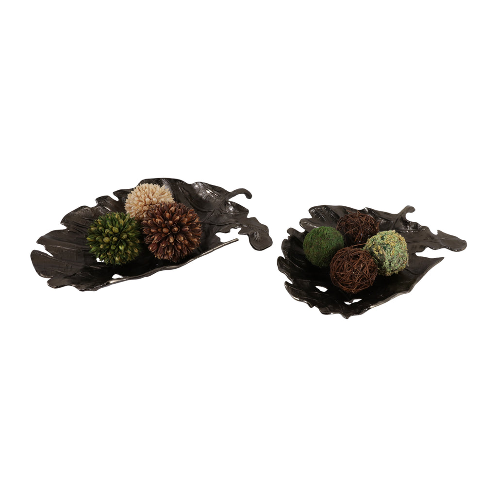 Declanlake Set of 2 Bronze Bowls — 4″ — additional view