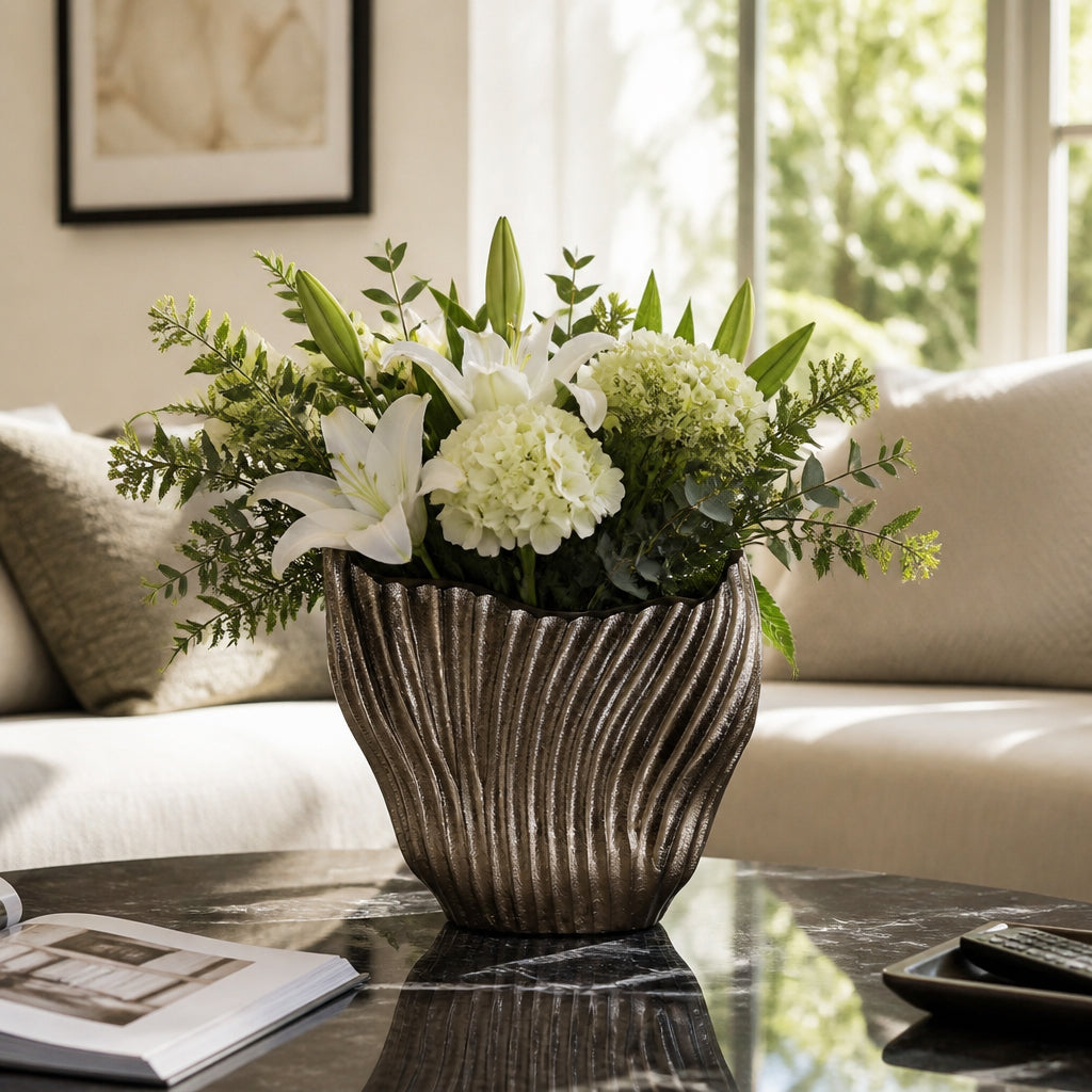 Ellencliff Bronze Vase — 11″ — additional view