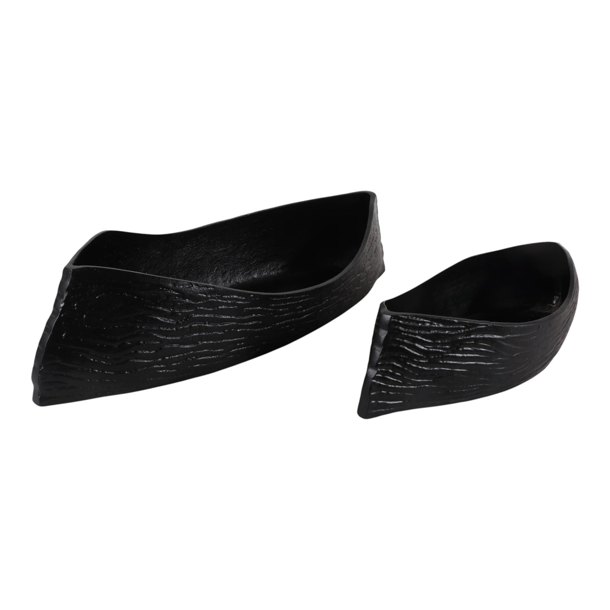 Hartonmill Set of 2 Black Bowls — 6″ — additional view