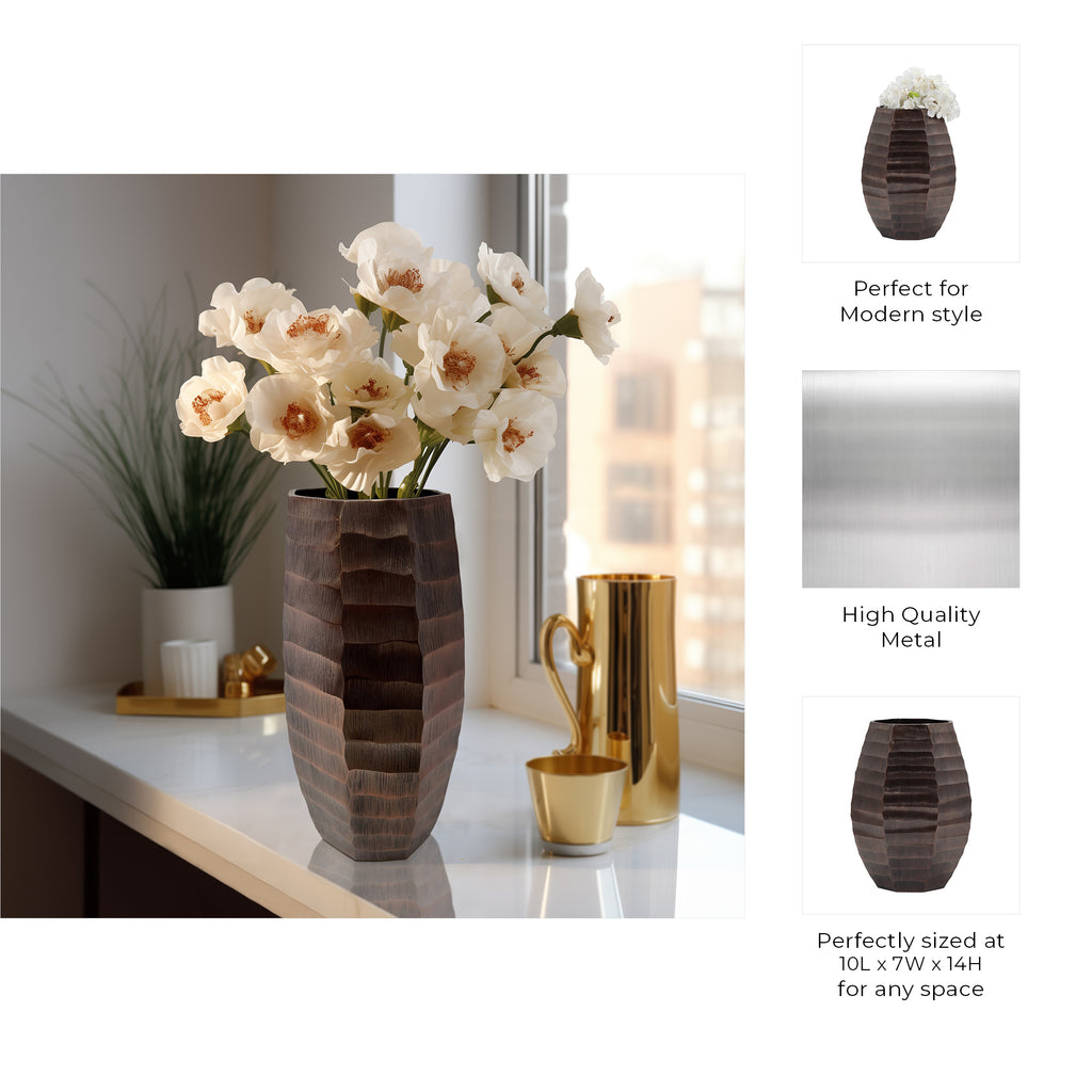 Dylanmoor Bronze Vase — 14″ — additional view