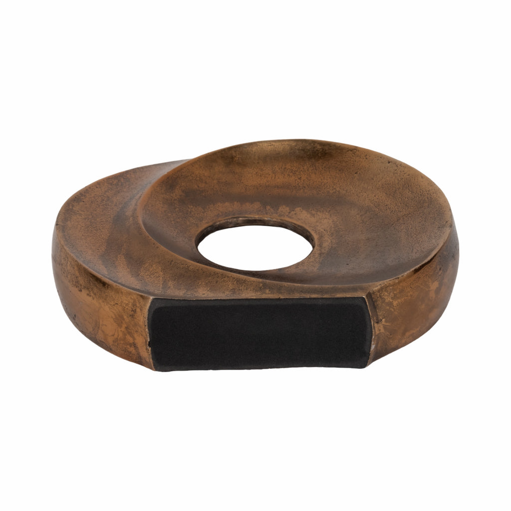 Elmontstone Bronze Vase — 11″ — additional view