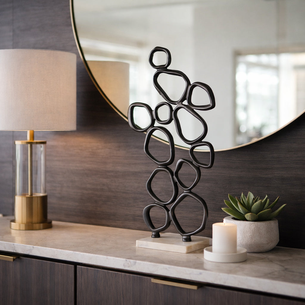 Deckervale Black Decor — 25″ — additional view