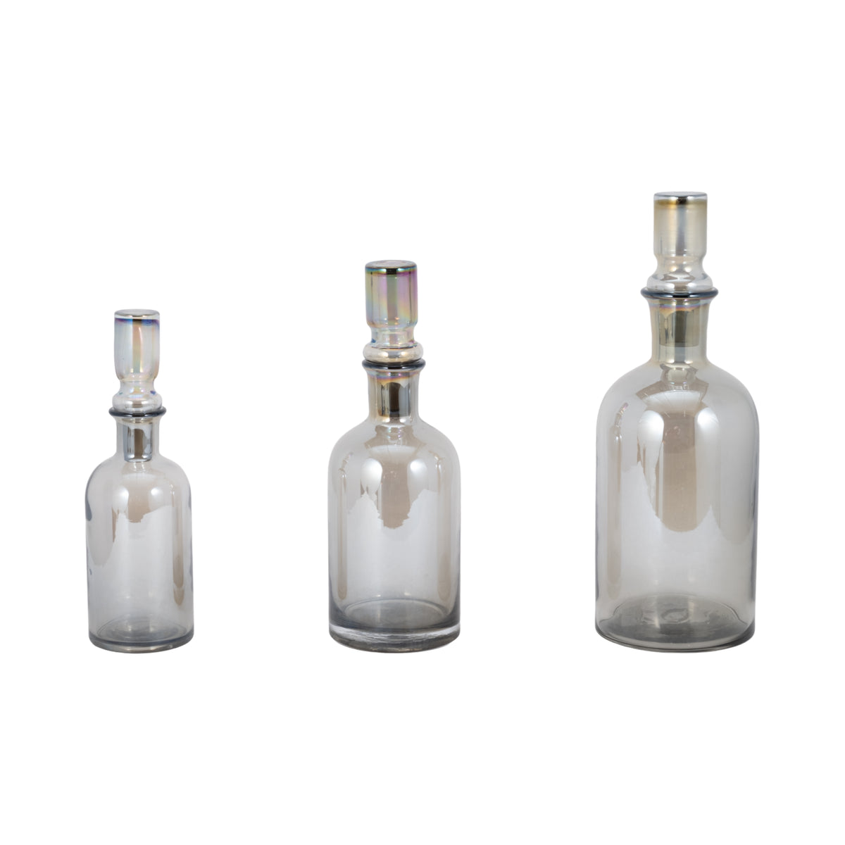 Nortonfield Set of 3 Gray Vases — 16″ — additional view