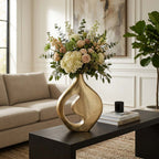 Edgarham Gold Vase — 17″ — additional view