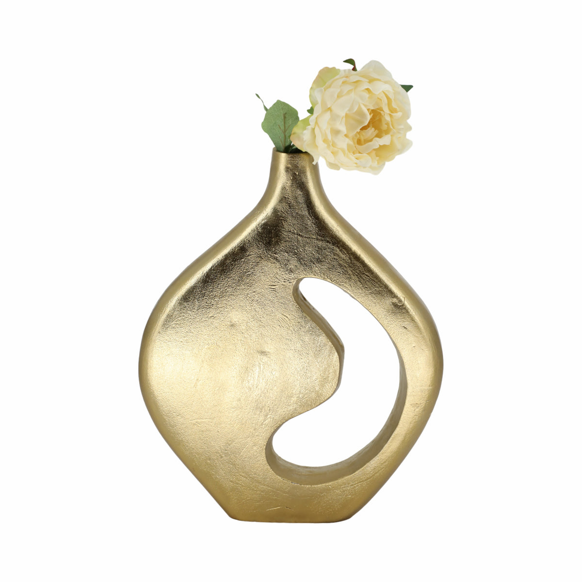 Edgarham Gold Vase — 17″ — additional view