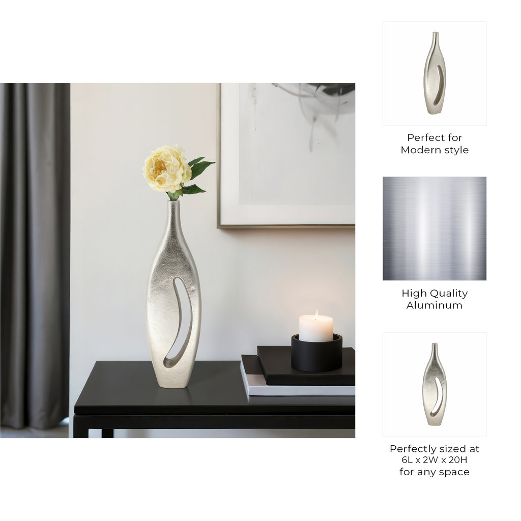 Colvinrun Silver Vase — 20″ — additional view
