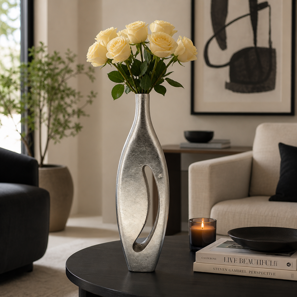 Colvinrun Silver Vase — 20″ — additional view