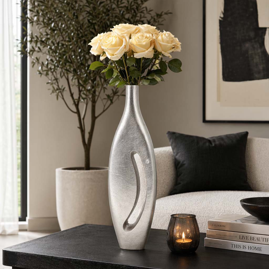 Colvinrun Silver Vase — 20″ — additional view