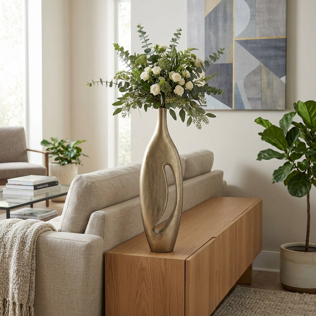 Colvinrun Gray Vase — 23″ — additional view