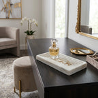 Morganview White Tray — 1″ — additional view