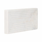 Morganview White Tray — 1″ — additional view