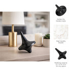 Asherford Black Decor — 8″ — additional view