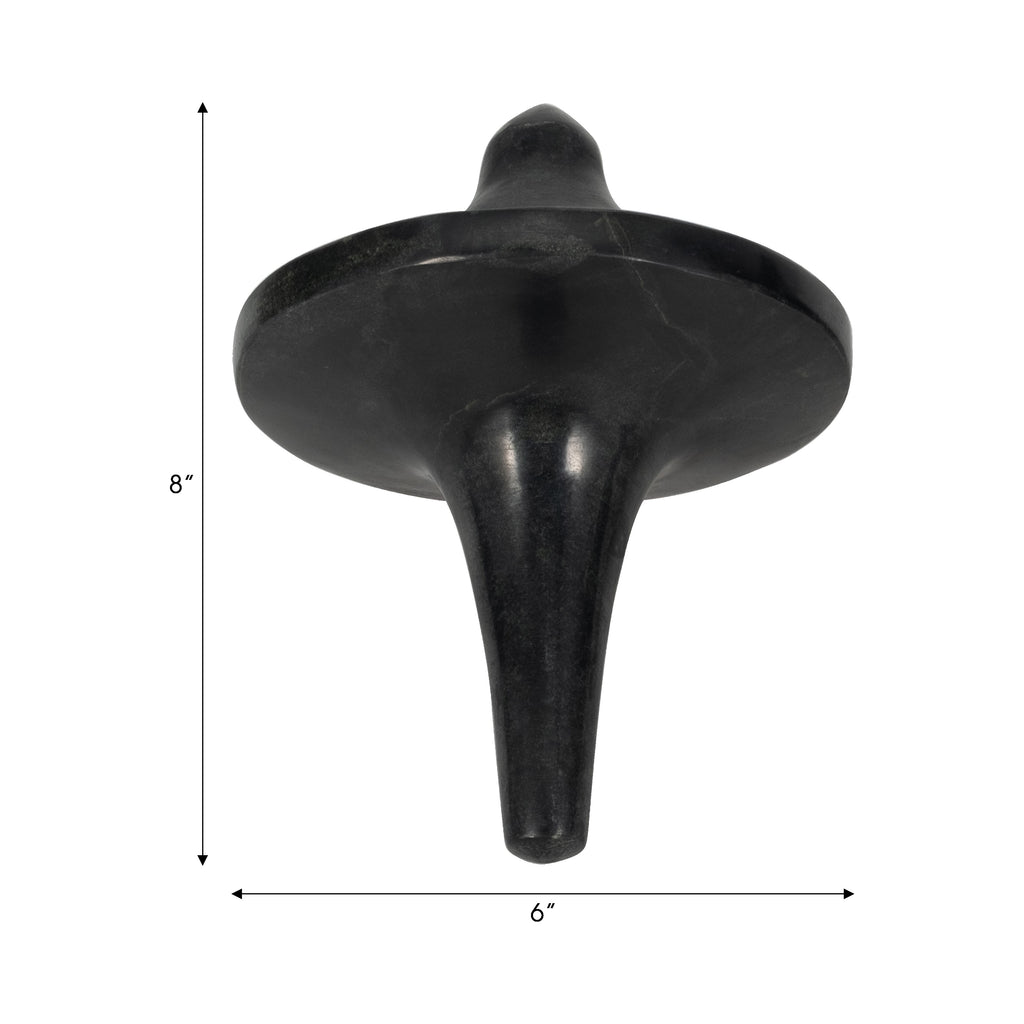 Asherford Black Decor — 8″ — additional view