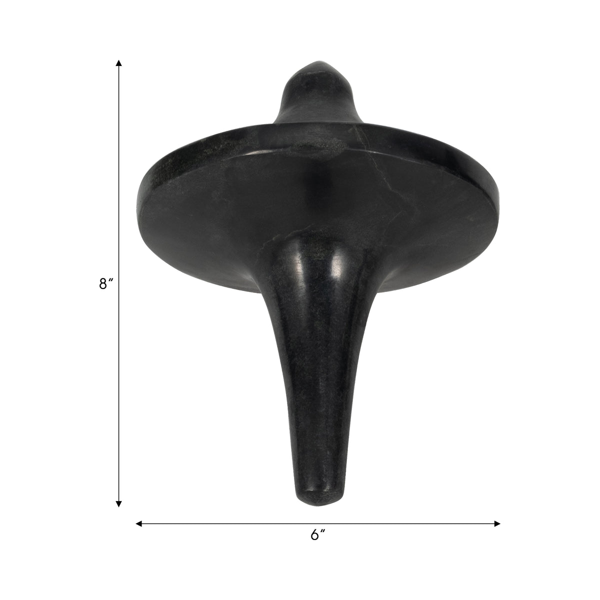 Asherford Black Decor — 8″ — additional view