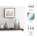 Burtonburn Set of 3 Gray Glass Vases — 18″ — additional view
