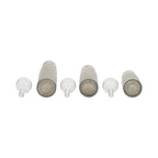 Brynhaven Set of 3 Gray Glass Vases — 22″ — additional view