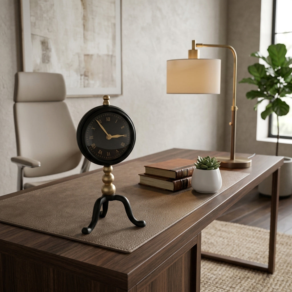Elginwick Black Clock — 10″ — additional view