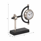Rexcross Silver Clock — 8″ — additional view
