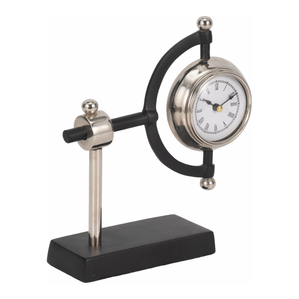 Rexcross Silver Clock — 8″ — additional view