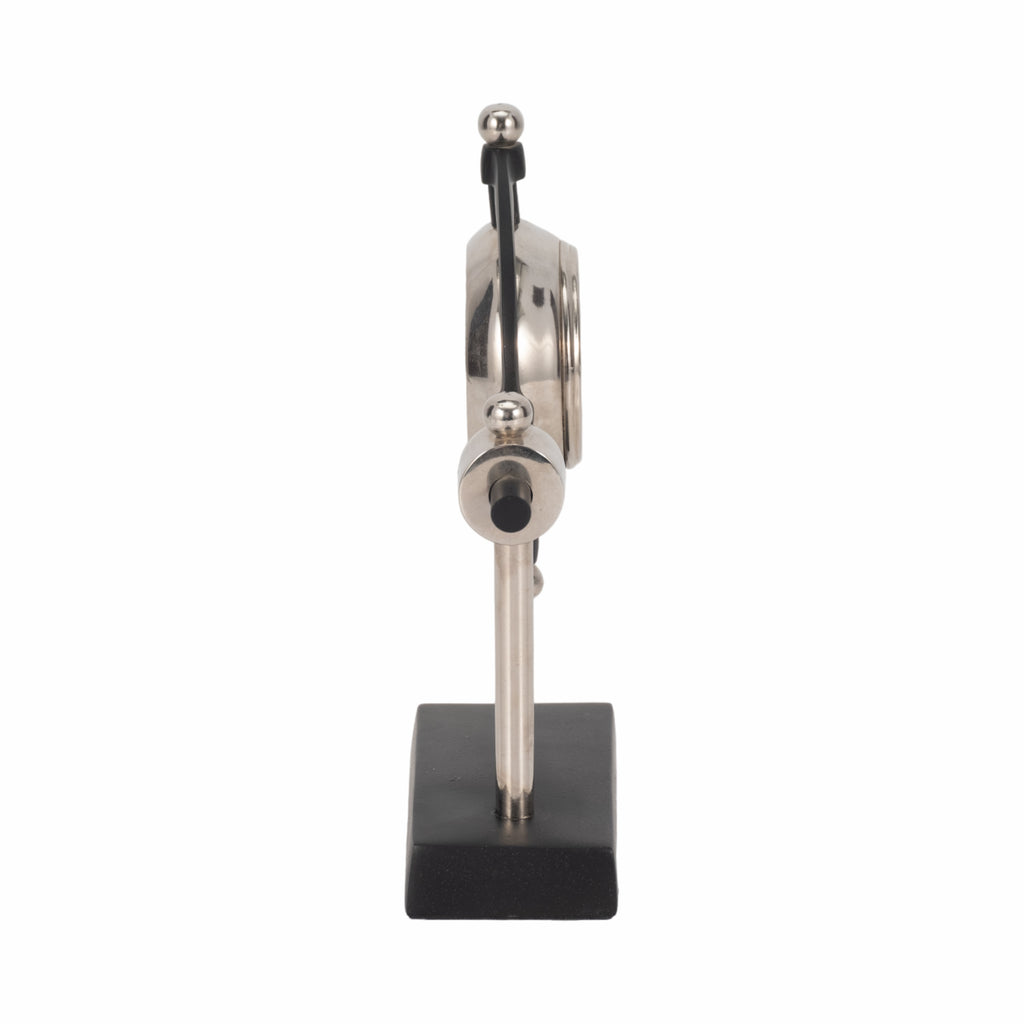 Rexcross Silver Clock — 8″ — additional view