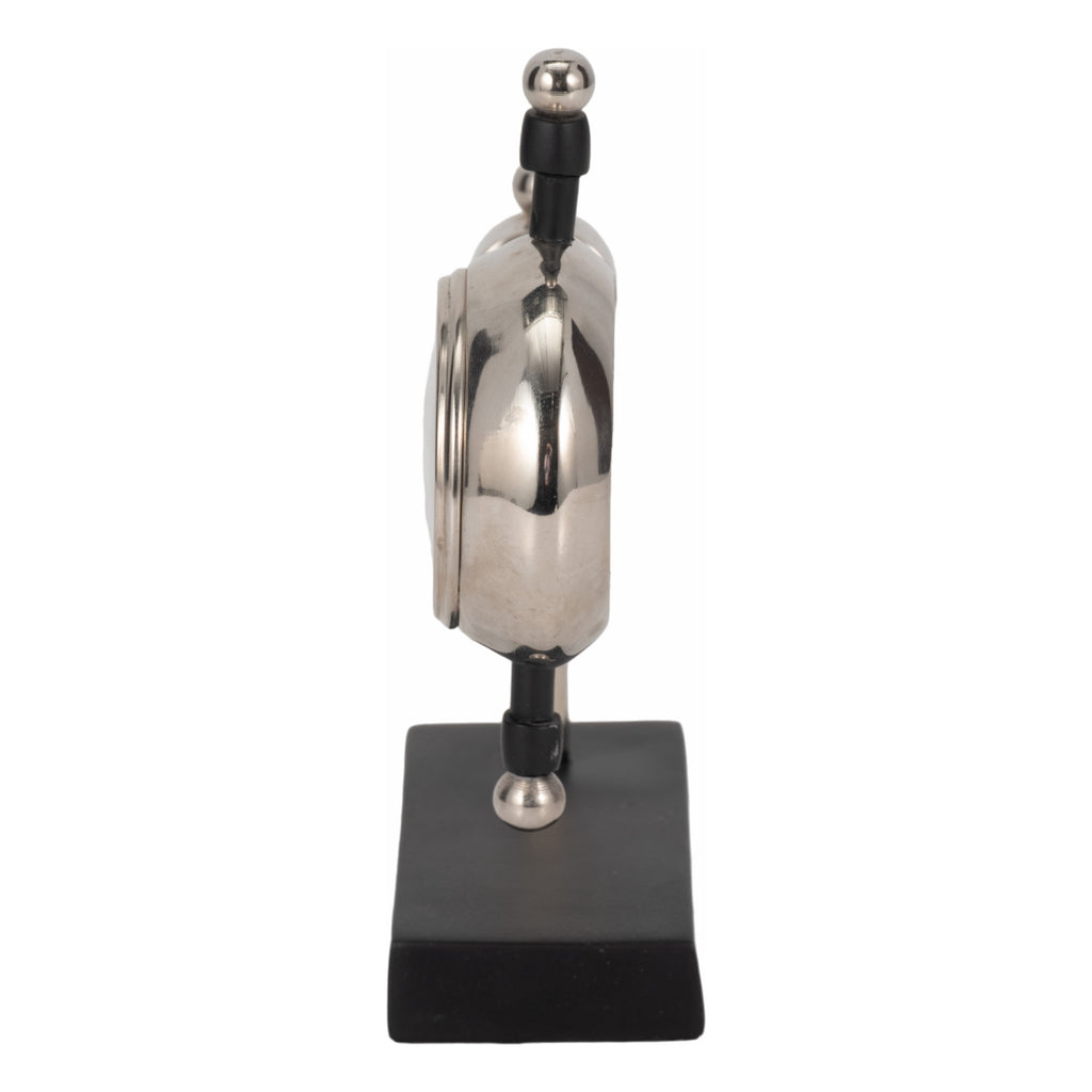 Rexcross Silver Clock — 8″ — additional view